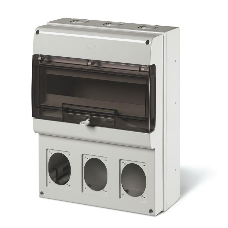 [Imagem do produto QUADRO DE DISTRIBUIÇÃO  MOD. 400 3 TOMADAS 672.4316 SCAME]