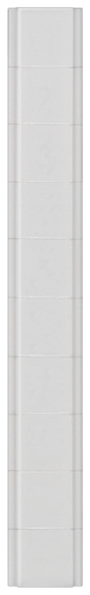 PLACA DE INDICAÇÃO INSCRIÇÃO PLANA L: 5,2 MM FIXAÇÃO POR CLIQUE BRANCO 2 8WH81412XA05 SIEMENS