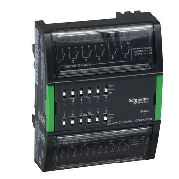 [Imagem do produto MÓDULO DE EXPANSÃO SMARTX DO FA 12 H 12 SAÍDAS DIGITAIS (FORM A) INTERRUPTORES DE CONTROLE MANUAL SXWDOA12H10001 SCHNEIDER]