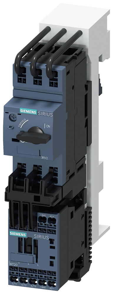 CHAVE DE PARTIDA ACIONADOR DIRETO S00 2,8-4 A DC 24 V 150 KA 3RA21101ES151BB4 SIEMENS