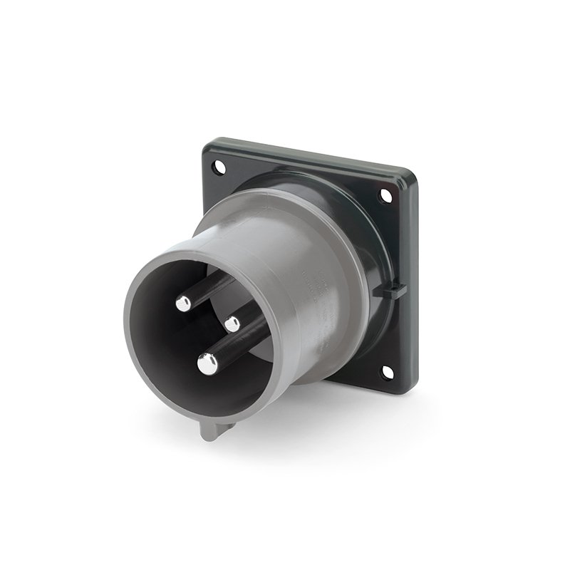 [Imagem do produto PLUGUE EMBUTIDO 20A 2P 3W 5H IP44 277V SCA320B5S SCAME]