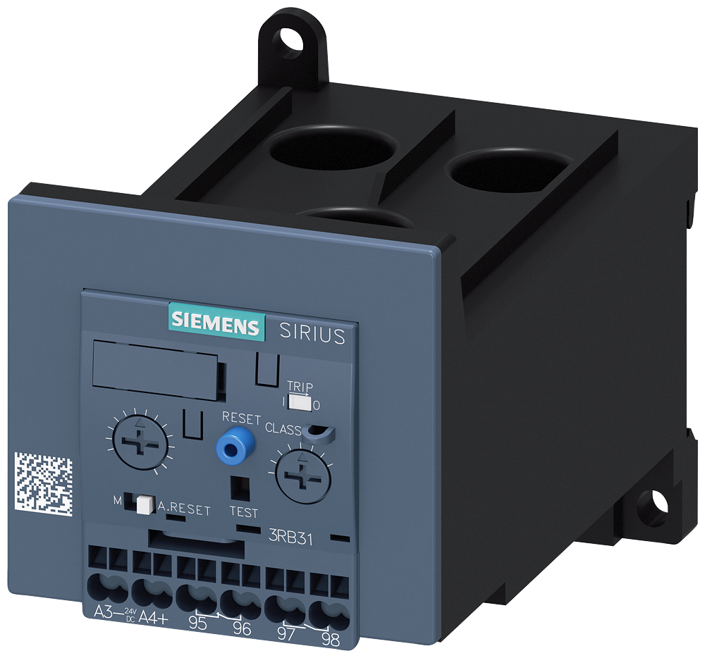 RELÉ DE SOBRECARGA 32-115A PARA PROTEÇÃO DO MOTOR S3 CLASS 5E-30E MONTAGE 3RB31434XX1 SIEMENS