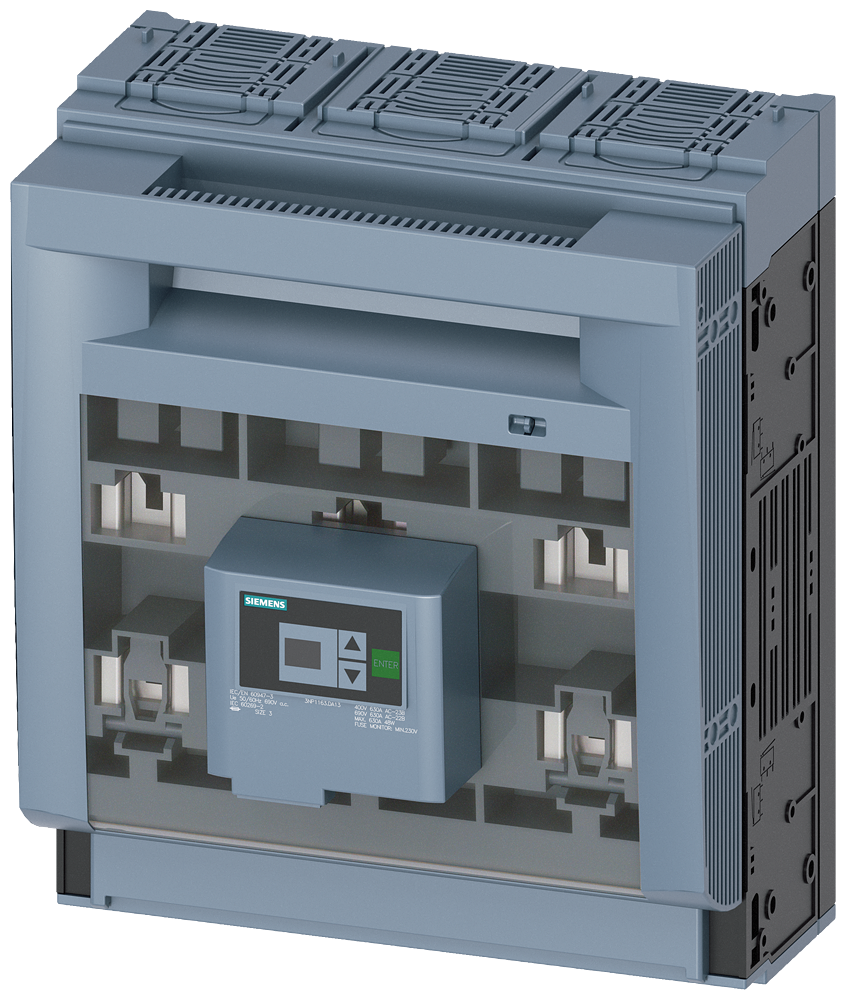 [Imagem do produto SECC. FUS. 3P 630A EFM20 3NP11631DA13 SIEMENS]