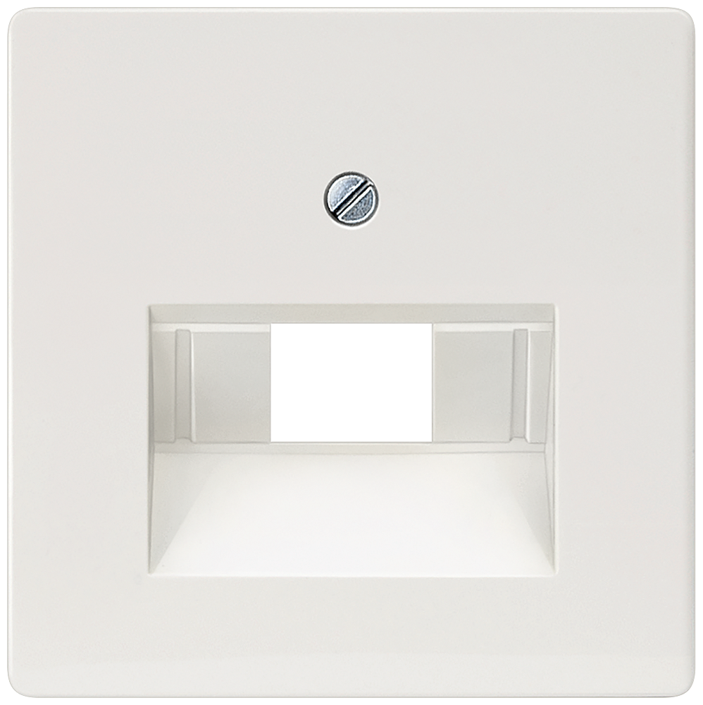 PLACA DE COBERTURA TOMADA DE CONEXÃO UAE PARA 1 E 2X BRANCO 5TG2545 SIEMENS