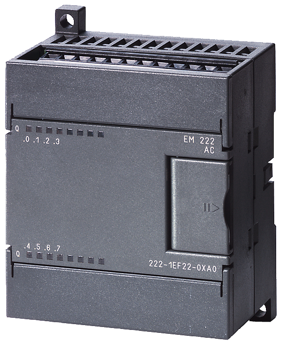 [Imagem do produto MÓDULO SAÍDA DIG 8DO 24VCC EM222 SIMATIC S7-200 6ES72221BF220XA0 SIEMENS]