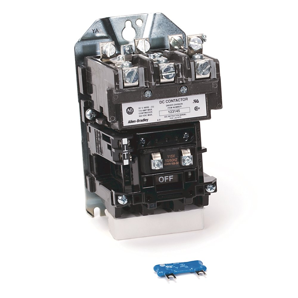 [Imagem CONTATOR NAO REVERSIVEL 115VAC 50/60HZ 1370DC110 ROCKWELL ALLEN BRADLEY]