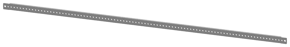 CALHA DE SUPORTE COMPACTA PARA ARMÁRIO LARGURA 1200 MM C: 1166 MM 8MF10062AS30 SIEMENS