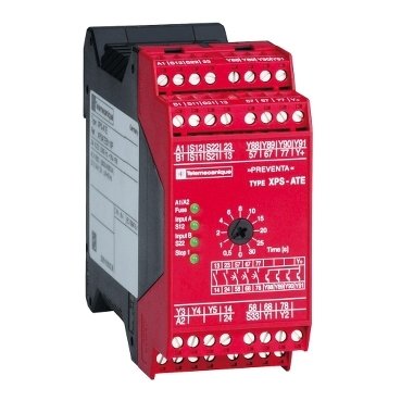 RELÉ DE SEGURANÇA 8KW 8A 24VCA/CC 50/60HZ XPSATE5110 SCHNEIDER