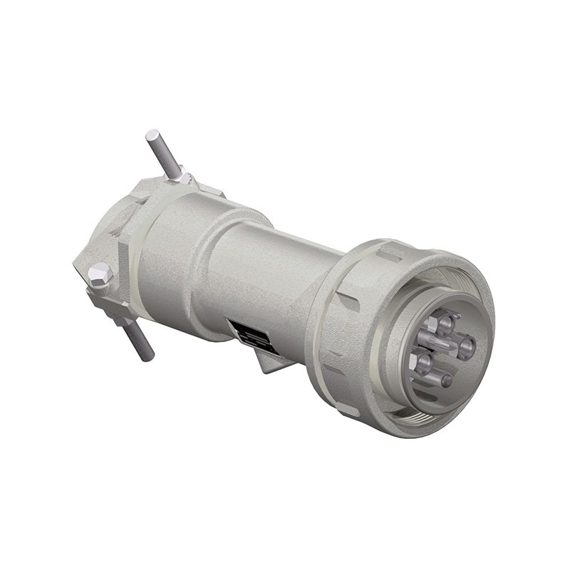 [Imagem do produto PLUGUE MÓVEL 370A 3P+T IP67 1000V 899.AS5PR312 SCAME]