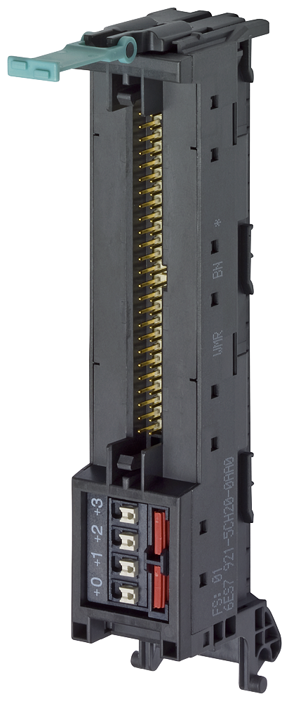 [Imagem MÓDULO CONEXÃO FRONTAL PARA SIMATIC S7-1500, IOS DIG., 50 P. CABO LIG., PUSH-IN 6ES79215CH200AA0 SIEMENS]