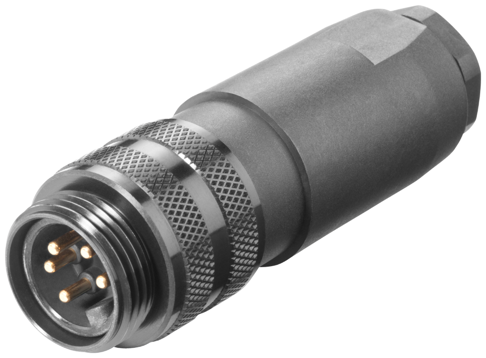 [Imagem do produto PLUG CONEX ET200ECO 7/8" AXIAL CB; 5PCS 6GK19050FA00 SIEMENS]