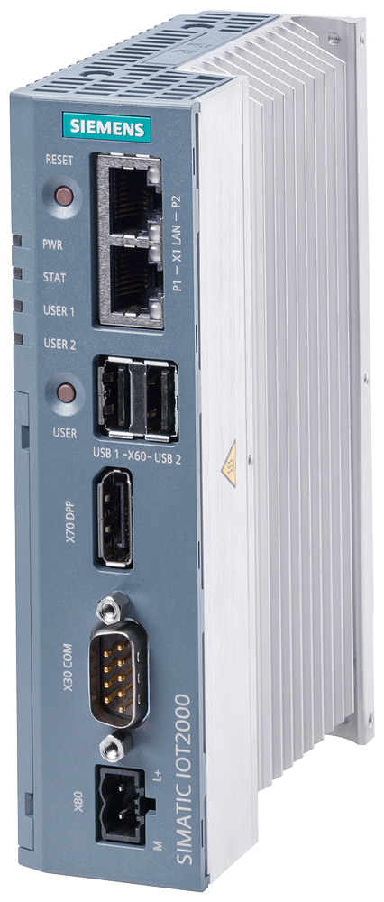 [Imagem SIMATIC IOT2050 2X GBIT ETHERNET RJ45 24V CC 6ES76470BA000YA2 SIEMENS]