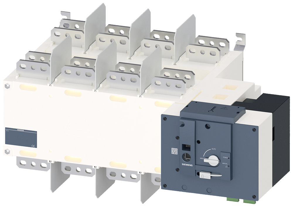 EQUIPAMENTO DE COMUTAÇÃO DE TRANSFERÊNCIA AUTOMÁTICA 3KC ACIONADO R 3KC44560JA210AA3 SIEMENS