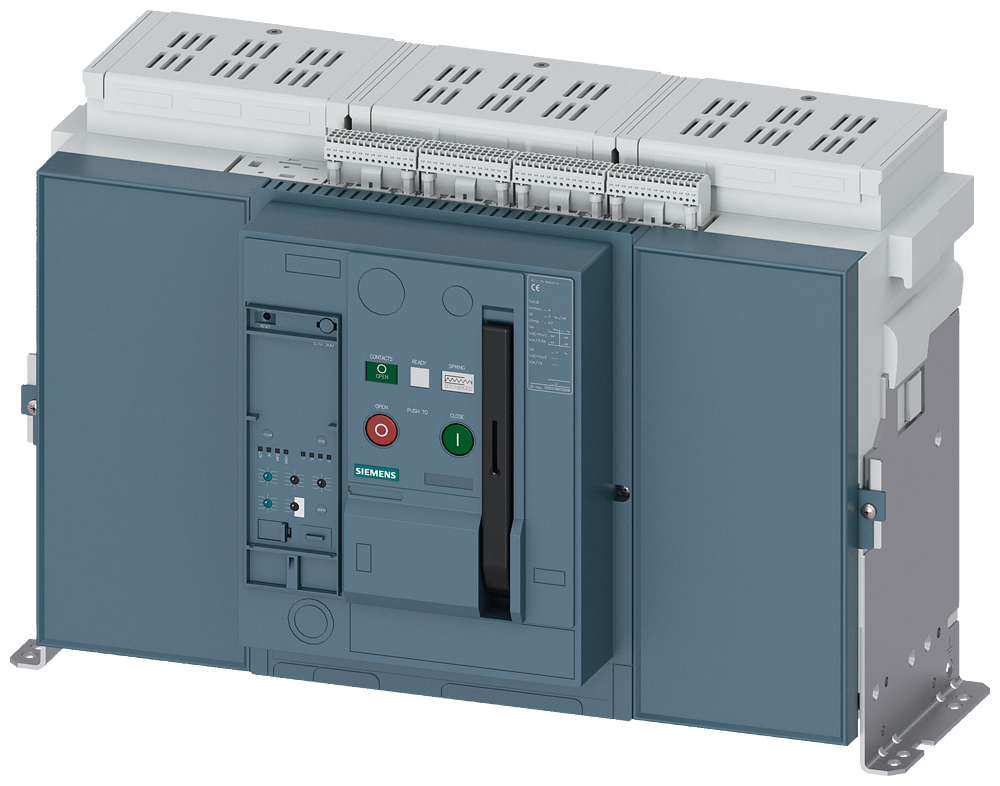 DISJUNTOR DE POTÊNCIA DE MONTAGEM FIXA IEC 60947-2 TAMANHO DA ESTRUTURA 3 3WA13636AB011AA0-ZS07T40 SIEMENS