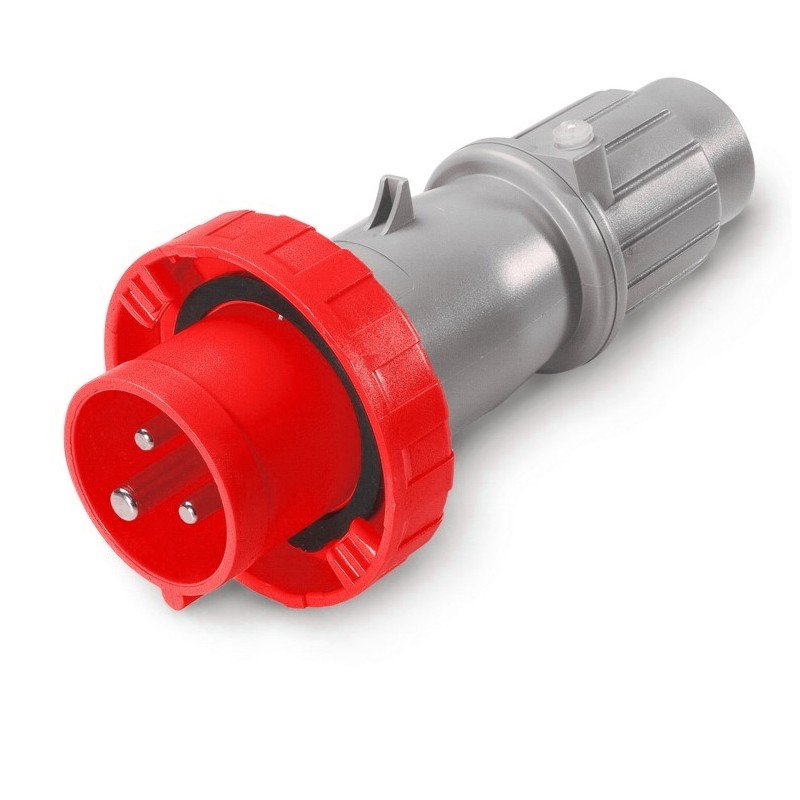 [Imagem PLUGUE MÓVEL 20A 4P 5W 6H IP67 SCM520P6W SCAME]