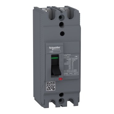 [Imagem do produto DISJUNTOR CAIXA MOLDADA 20A 2P EZC100H EZC100H2020 SCHNEIDER]
