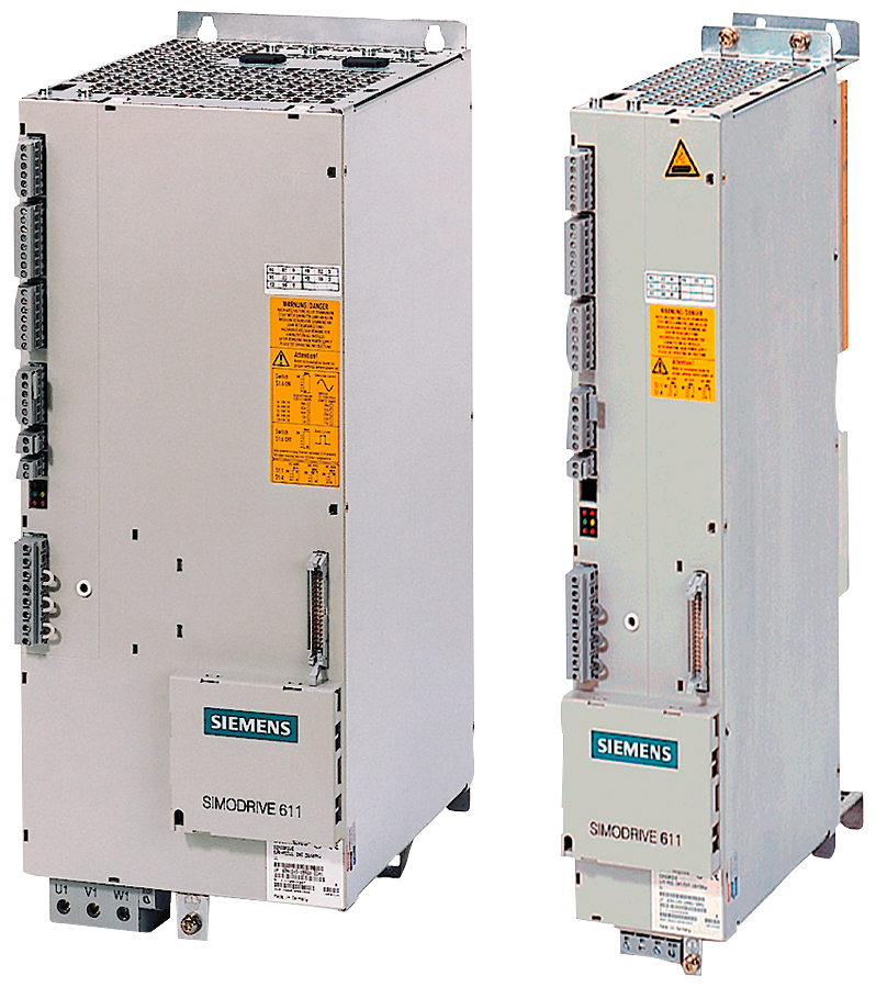 [Imagem MÓDULO DE ALIMENTAÇÃO SIMODRIVE 611 5/10KW N/REGULADO C/ RESFRIAMENTO INT/EXT 6SN11461AB000BA1 SIEMENS]