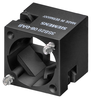 [Imagem do produto SUPORTE PARA ELEMENTOS DE COMUTAÇÃO E SUPORTES DE LÂMPADA, CONEXÃO PARA PINO  3SB29080AB SIEMENS]