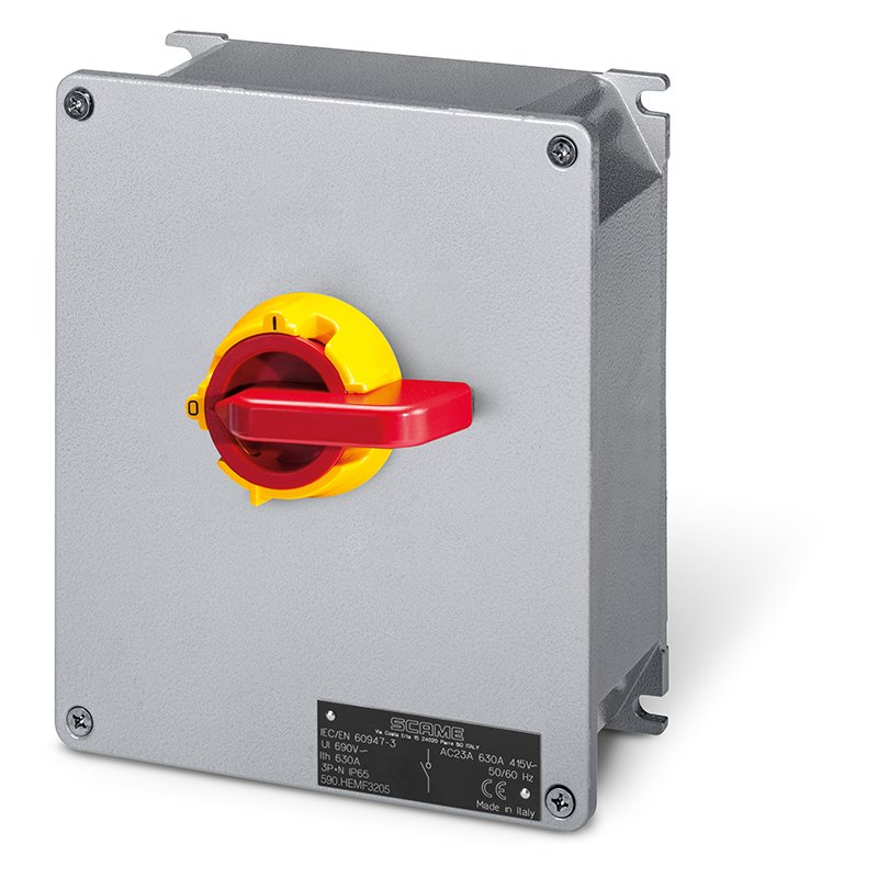 [Imagem do produto CHAVE SECCIONADORA 40A 2P IP66/IP69 590.GE4012 SCAME]