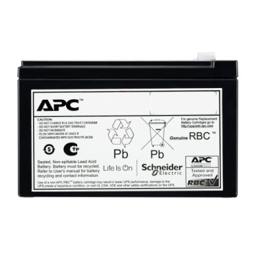 [Imagem APC REPLACEMENT BATTERY CARTRIDGE VRLA 9AH 72V DC 2 YEAR WARRANTY APCRBCV205 SCHNEIDER]
