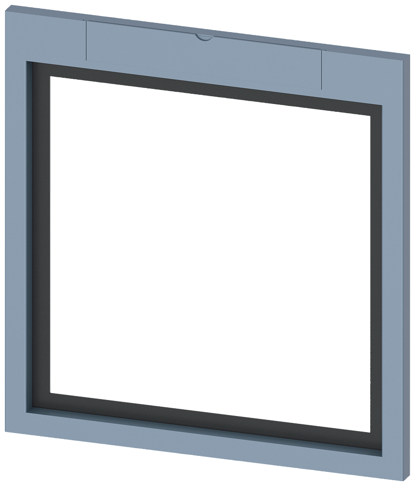 [Imagem CAIXILHO DE VEDAÇÃO DA PORTA IP30 PARA DISJUNTOR DE MONTAGEM FIXA PARA INSTAL 3VW90110AP01 SIEMENS]