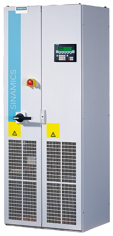 [Imagem INVERSOR DE FREQUÊNCIA TRIFÁSICO GABINETE 450KW 840A 380/480V 50/60HZ SINAMICS G150 6SL37101GE384AA0 SIEMENS]