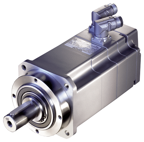 [Imagem SERVOMOTOR SINCRONO 0,85NM 6000RPM 0,4KW 1,4A IMB5 IP64 1FK70225AK711UA0 SIEMENS]