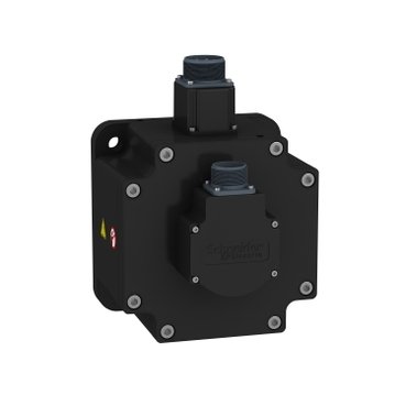 [Imagem SERVOMOTOR DE MÉDIA INERCIA COM FLANGE DE 180 MM - 28.65 NM/1000/1500 RPM - MONO-VOLTA - EIXO CHAVEADO - COM FREIO - IP 65/IP 65 - BCH2MR4513CF6C SCHNEIDER]