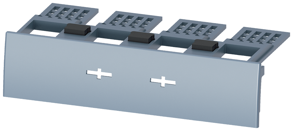 COBERTURA DE TERMINAIS DE 4 POLOS 1 PEÇA ACESSÓRIO PARA: 3VA4/5 125 3VA91310WD40 SIEMENS