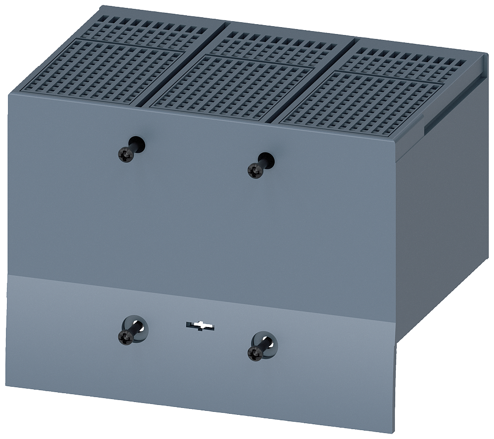 [Imagem do produto COBERTURA BORNE PROLONGADA TRIPOLAR 630 3VA94810WF30 SIEMENS]