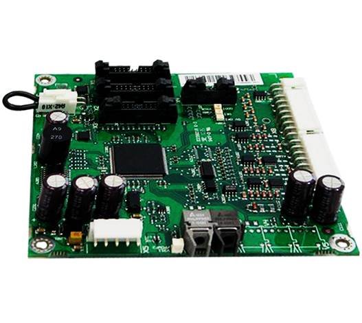 [Imagem PLACA CIRCUITO IMPRESSO INTERFACE C/COMPONENTES ELETRONICOS MONTADOS SOMENTE PLACA P/USO EXCLUSIVO EM INVERSOR DE FREQUENCIA CINT-01C ABB]