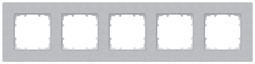 MOLDURA MIRO PLÁSTICO ALUMÍNIO METALIZADO 5X 5TG11151 SIEMENS