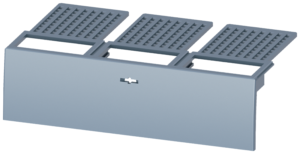 [Imagem TAMPA DE TERMINAL DE 3 POLOS 1 PÇ. ACESSÓRIOS PARA: 3VA53/53; 3VA63/64 TÉCNIC... 3VA94710WD30 SIEMENS]