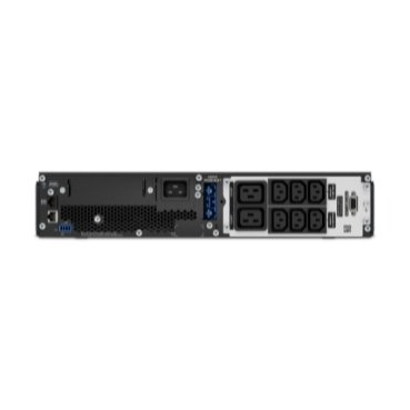 [Imagem do produto APC SMART UPS ON LINE 3KVA RACKMOUNT 2U 230V 6X C13+2X C19 IEC OUTLETS SMARTSLOT EXTENDED RUNTIME W/RAIL KIT W/O LITHIUM ION EXTERNAL BATTERY SRT3000UXI LI SCHNEIDER]
