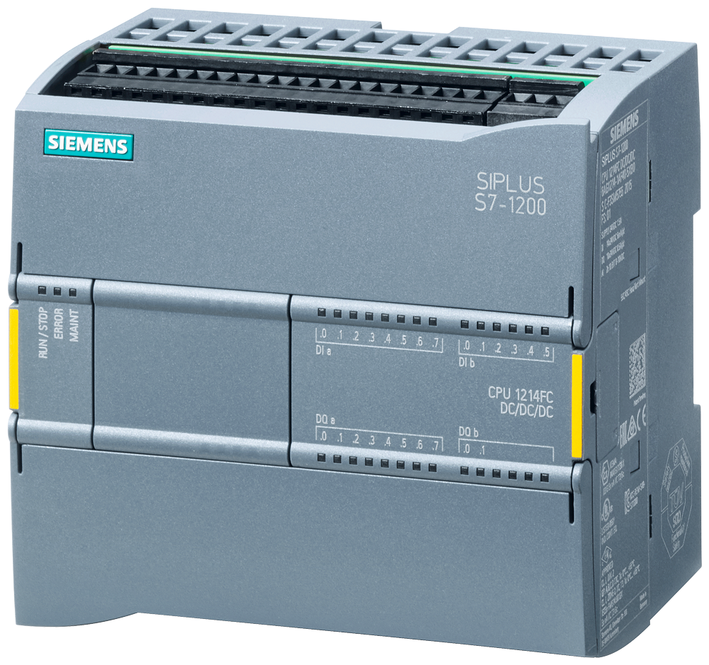 [Imagem CONTROLADOR LÓGICO PROGRAMÁVEL 1214 FC DC/DC/RLY 6ES72141HF400XB0 SIEMENS]