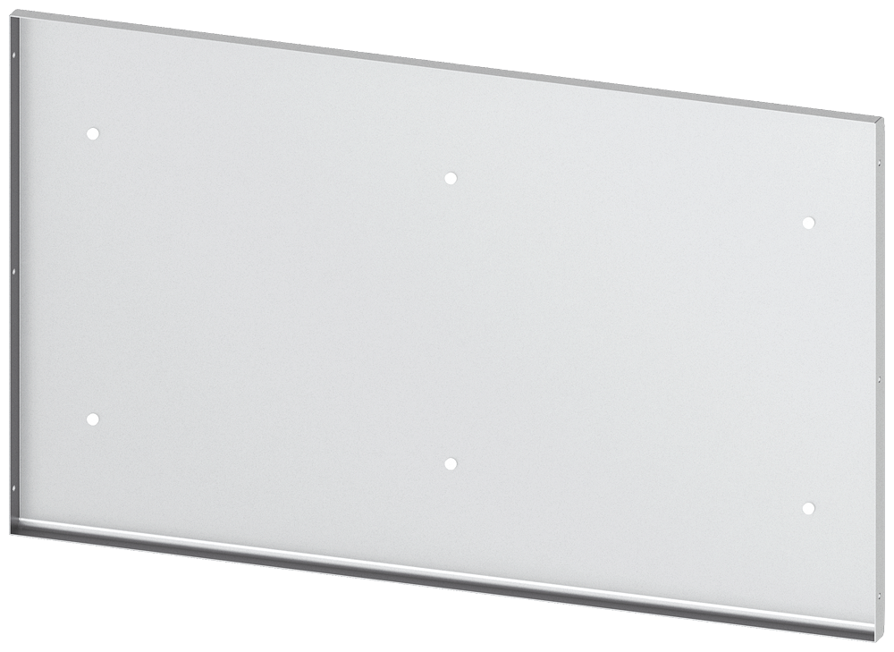 CALHA DO TETO IPX1 L: 1000 MM P: 500 MM RAL 7035 8MF10052VH SIEMENS