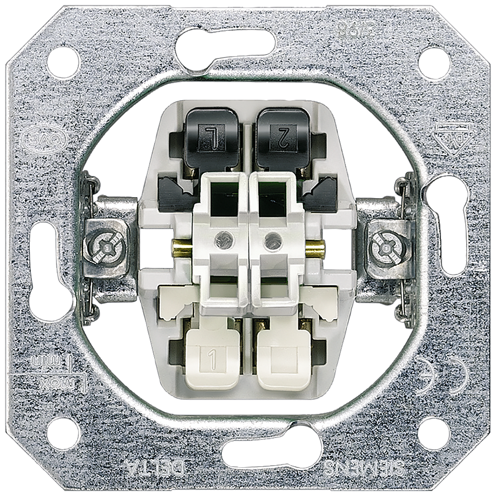ELEMENTO DO APARELHO INTERRUPTOR SERIAL DE MONTAGEM EMBUTIDA 5TA2128 SIEMENS