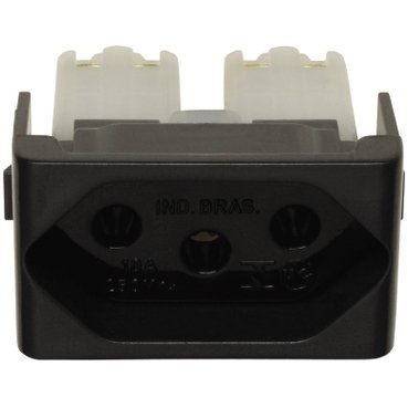 [Imagem MODULO TOMADA 2P+T 20A 250V 1M GR PRM04733 SCHNEIDER]