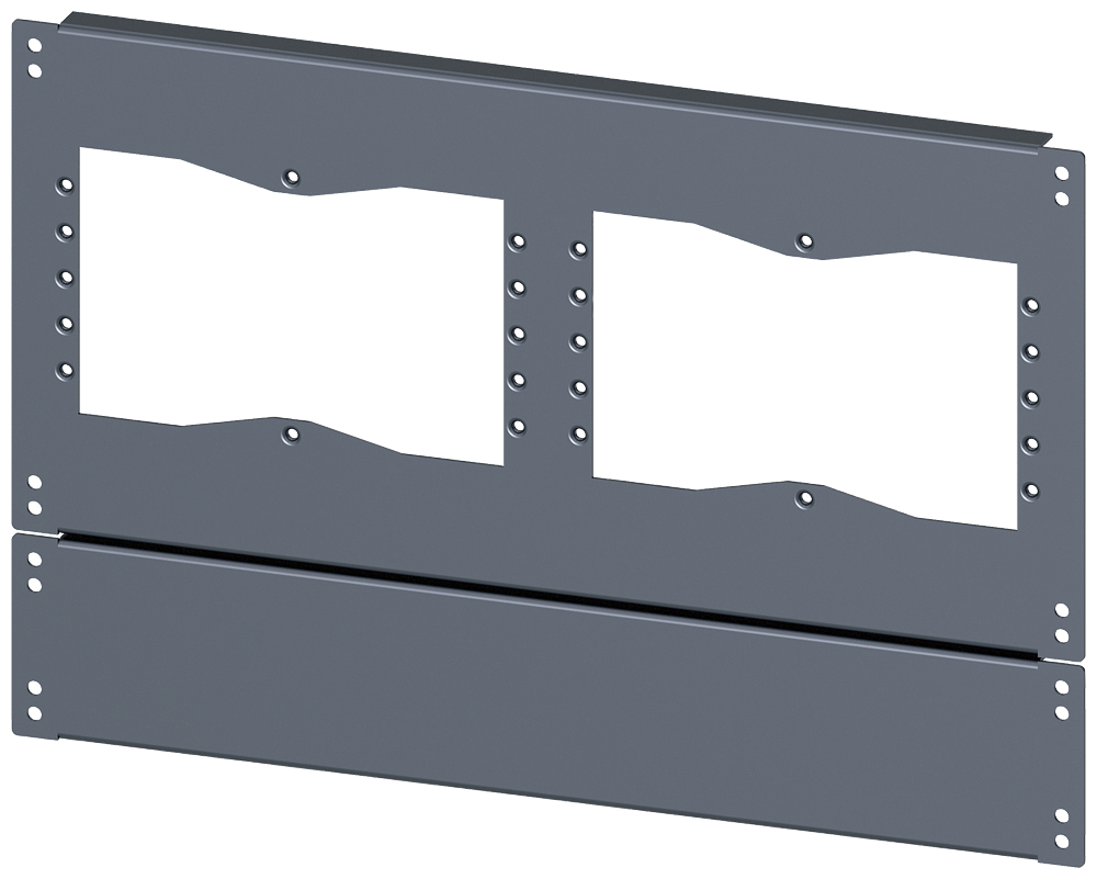BASE COM CORTES PARA FLANGES IPXX P: 500 MM L: 600 MM 8MF10652UB520 SIEMENS