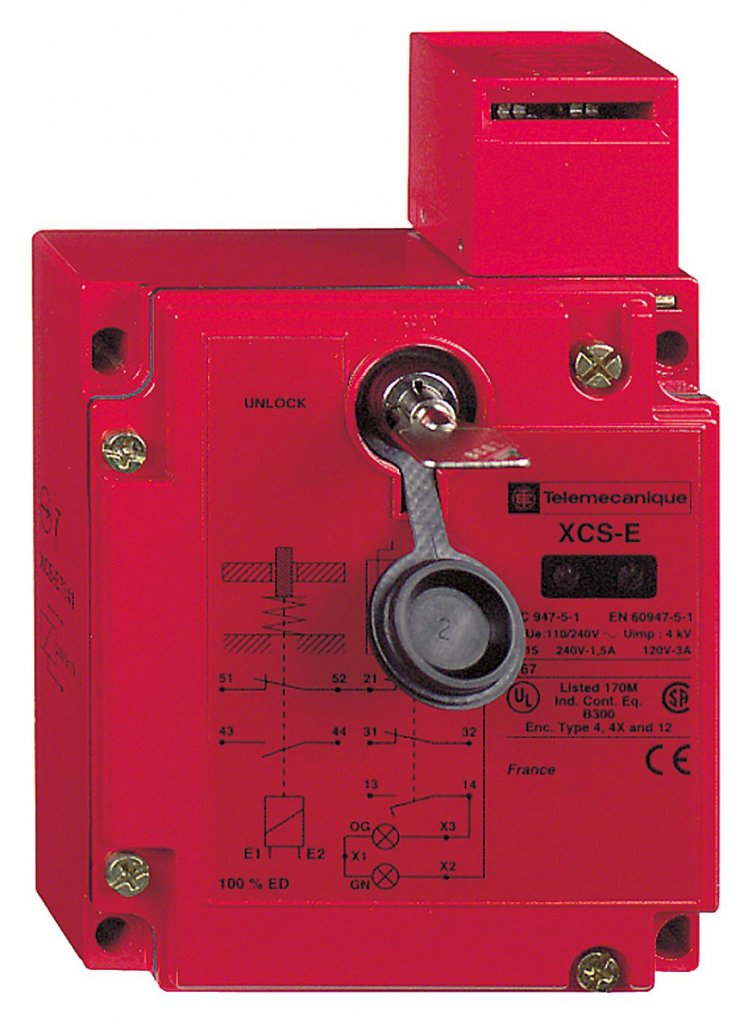 [Imagem CHAVE SEGURANCA MET 3NF 24V M20 TELEMECANIQUE XCSE83127]