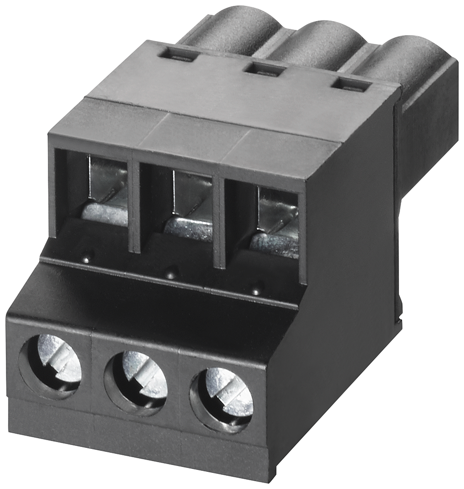 BLOCO BORNE ROSCADO P/ SCALANCE XB-000 ALIMENTAÇÃO TENSÃO 3 POLOS CA/CC 24 V 6GK59801CB000BA5 SIEMENS
