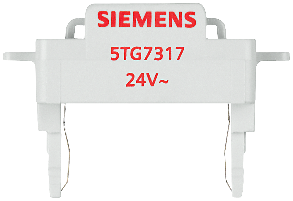 INTERRUPTOR E BOTÃO ELEMENTO DE ILUMINAÇÃO LED PARA FUNÇÃO DE CONTROLO 5TG7317 SIEMENS