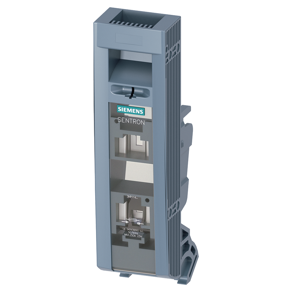 UNIDADE DE MANÍPULO PADRÃO SEM MONITORAMENTO DOS FUSÍVEIS PARA TAMANHO NH1 3NP19411GA00 SIEMENS