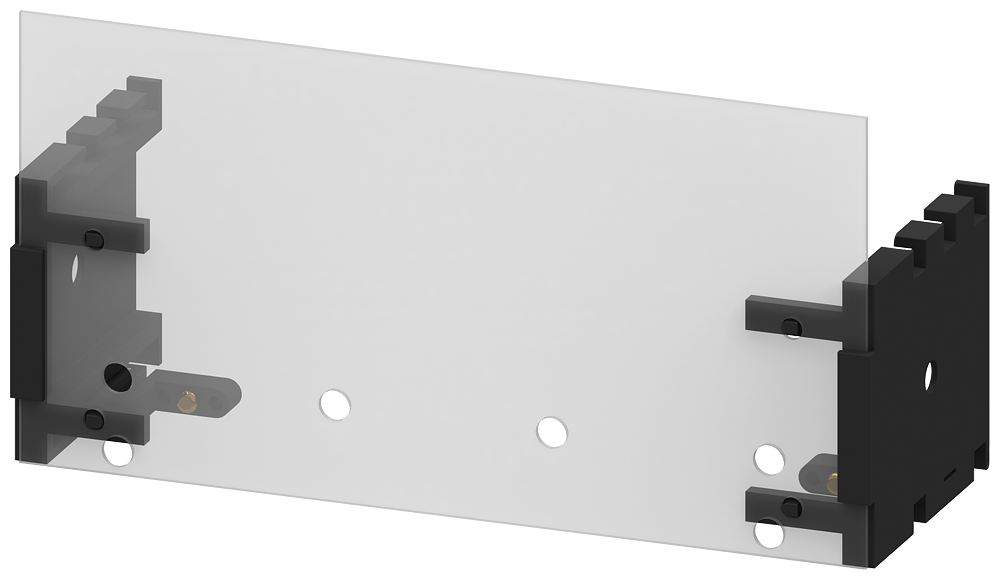 [Imagem do produto COBERTURA PARA BORNES PARA MONTAGEM EM CONTATORES 3TK17 3TK19460A SIEMENS]