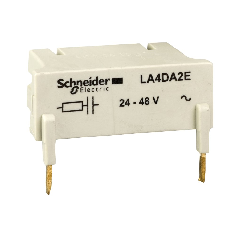 [Imagem ANTIPARASITA RC 24-48VCA D40/D115 LA4DA2E SCHNEIDER]