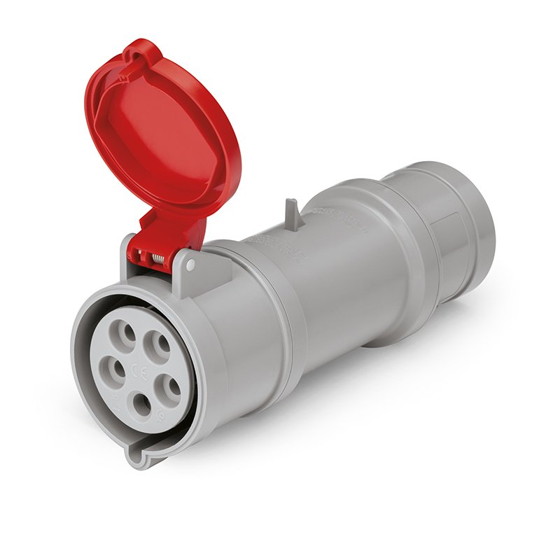 [Imagem do produto ADAPTADOR SIMPLES 3P+N+T 380V 32A 610.4747 SCAME]