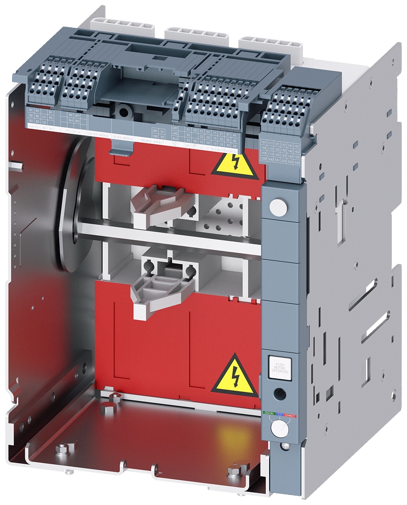 QUADRO-GUIA PARA 3WL103P CONEXÃO PRINCIPAL VERTICAL TRAS. 3VW81120AA01 SIEMENS