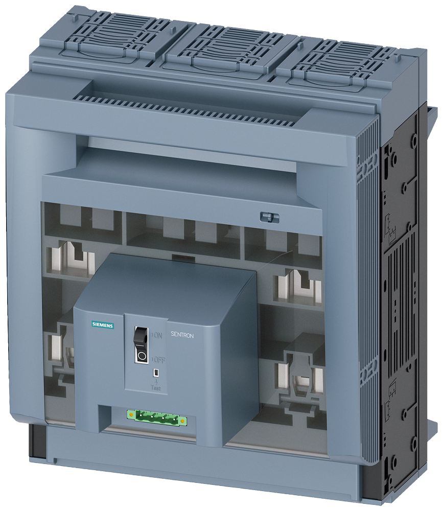 SECCIONADORA-FUSÍVEL SOB CARGA 3NP1 DE 3 POLOS NH3 630 A 3NP11631JC11 SIEMENS