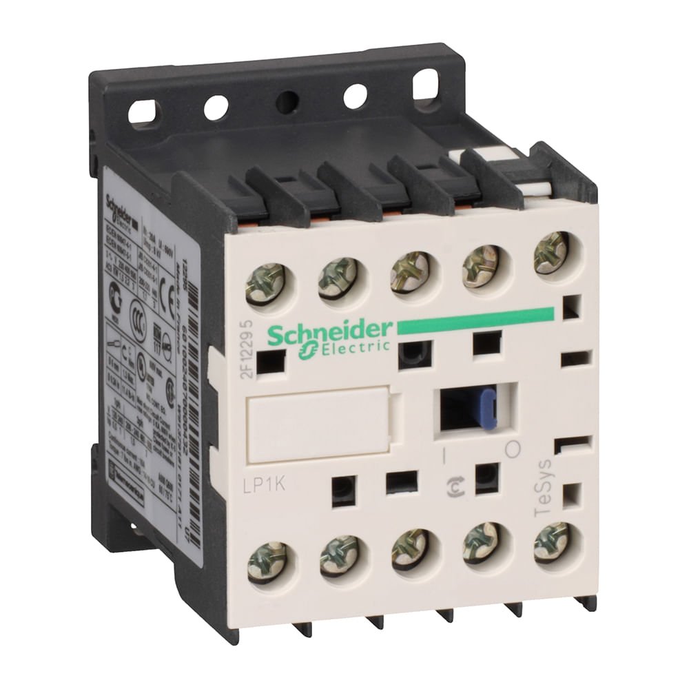 [Imagem CONTATOR TRIPOLAR TESYS K 9A 1NA 24VCC LP1K0910BD SCHNEIDER]