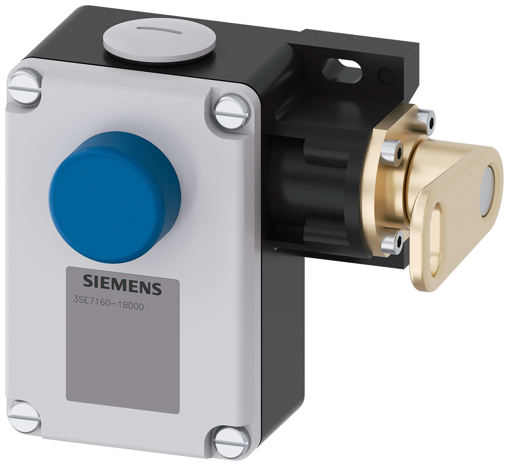 INTERRUPTOR DE CABO + ALAVANCA SIRIUS C. DE METAL 2XM25X1,5 1NA+1NF ENGATE 3SE71601BD00 SIEMENS